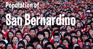 Population of San Bernardino, CA