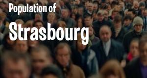 Population of Strasbourg