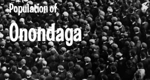 Population of Onondaga, NY