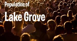 Population of Lake Grove, NY