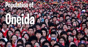 Population of Oneida, NY