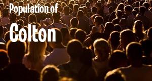 Population of Colton, CA