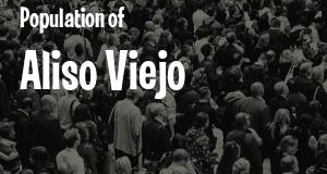 Population of Aliso Viejo, CA