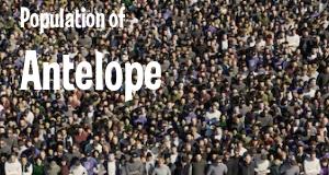 Population of Antelope, CA