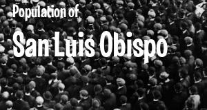 Population of San Luis Obispo, CA