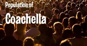 Population of Coachella, CA