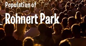 Population of Rohnert Park, CA