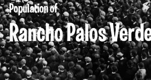 Population of Rancho Palos Verdes, CA