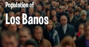 Population of Los Banos, CA