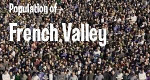 Population of French Valley, CA