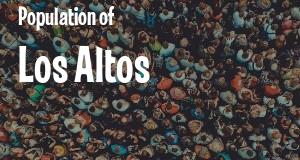 Population of Los Altos, CA