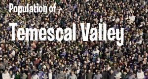 Population of Temescal Valley, CA