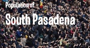 Population of South Pasadena, CA