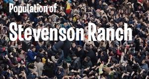Population of Stevenson Ranch, CA