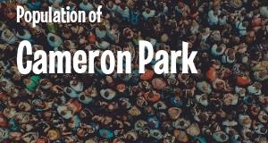 Population of Cameron Park, CA