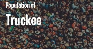 Population of Truckee, CA