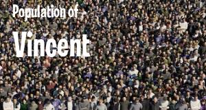 Population of Vincent, CA