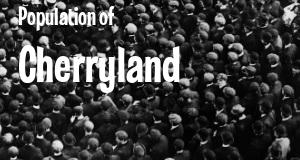 Population of Cherryland, CA