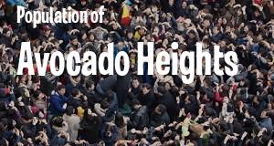 Population of Avocado Heights, CA