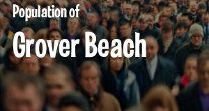 Population of Grover Beach, CA