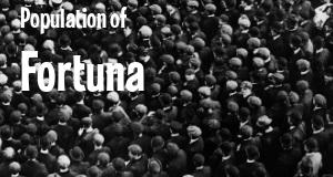 Population of Fortuna, CA