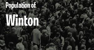 Population of Winton, CA