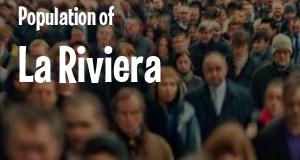 Population of La Riviera, CA