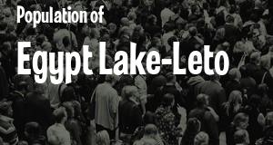 Population of Egypt Lake-Leto, FL