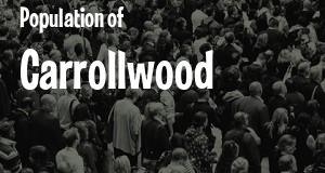Population of Carrollwood, FL