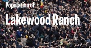 Population of Lakewood Ranch, FL