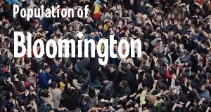 Population of Bloomington, IN