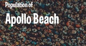 Population of Apollo Beach, FL