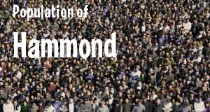 Population of Hammond, IN