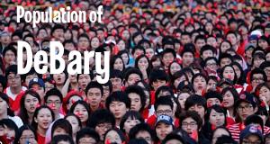 Population of DeBary, FL