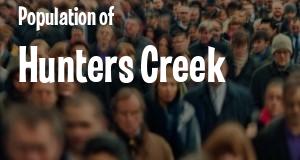 Population of Hunters Creek, FL