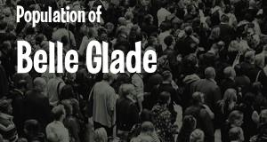 Population of Belle Glade, FL