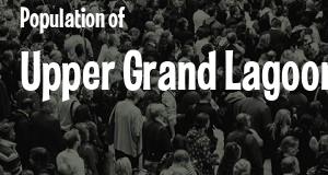 Population of Upper Grand Lagoon, FL