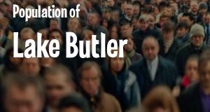 Population of Lake Butler, FL