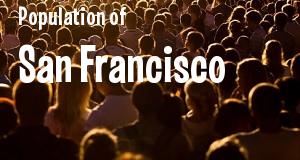 Population of San Francisco, CA