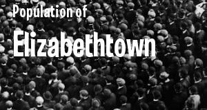 Population of Elizabethtown, KY