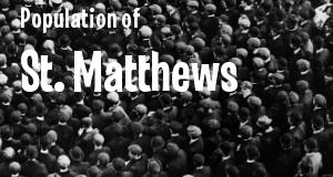 Population of St. Matthews, KY