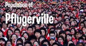 Population of Pflugerville, TX