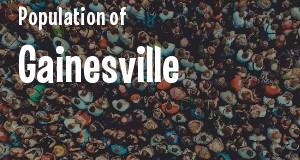 Population of Gainesville, GA