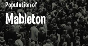 Population of Mableton, GA
