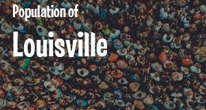 Population of Louisville, KY