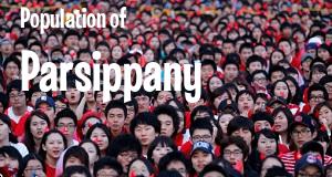 Population of Parsippany, NJ