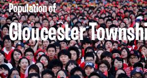 Population of Gloucester Township, NJ