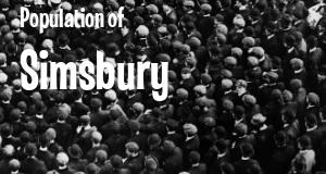 Population of Simsbury, CT