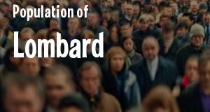Population of Lombard, IL