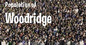Population of Woodridge, IL